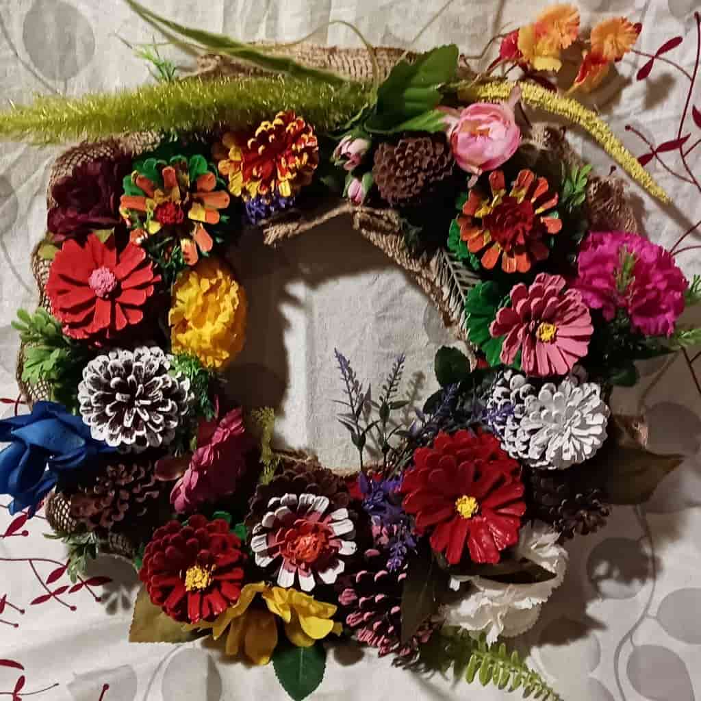 ART-DECO_pine-wreath_Kreart-ArtPlace